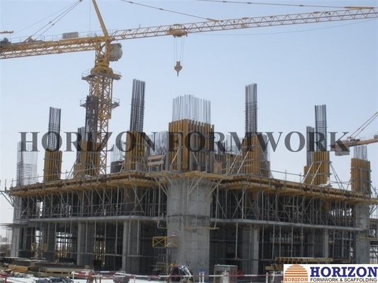Forma de salto levantada por grúa Encofrado de plataforma de trabajo de 70 cm Ancho para la pared central