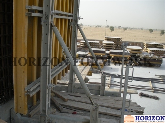Forma de salto levantada por grúa Encofrado de plataforma de trabajo de 70 cm Ancho para la pared central