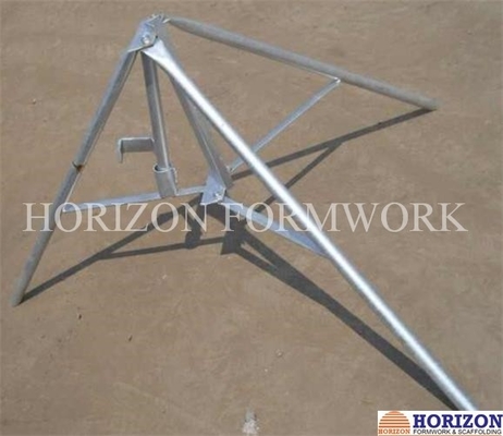 Accesorios para el moldeado de hormigón flexibles Tripodo plegable Requisitos de acero estabilizador