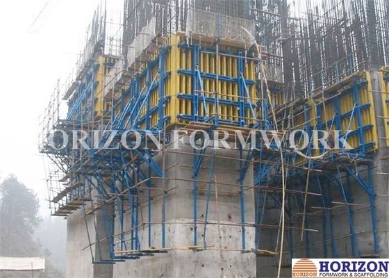 Sistema de encofrado de escalada de torre alta por grúa en la construcción de encofrado de pared